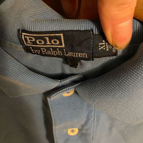 Blue XL short sleeve Ralph Lauren Polo - Picture 4 of 4